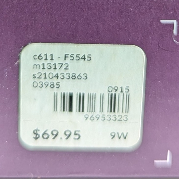 Lane Bryant Peep Toe Booties size 9w - Picture 6 of 6